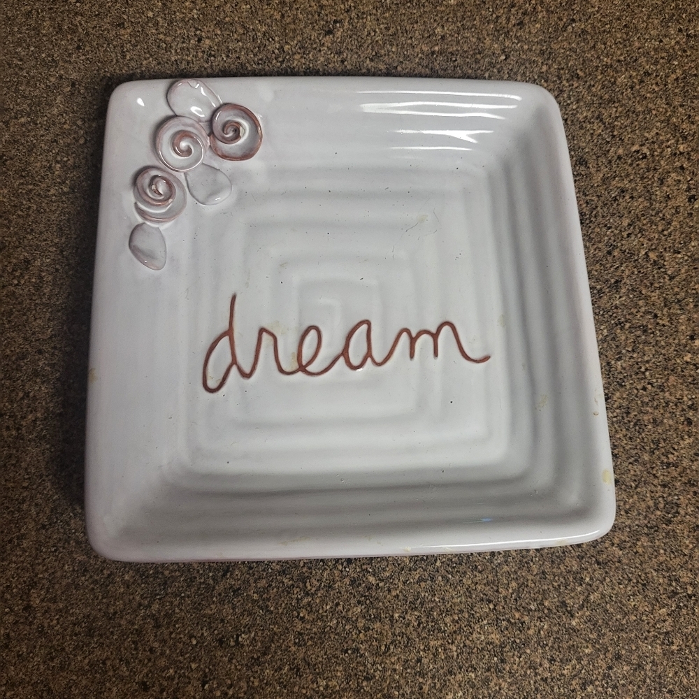 Silvestri White Dream Ceramic Plate